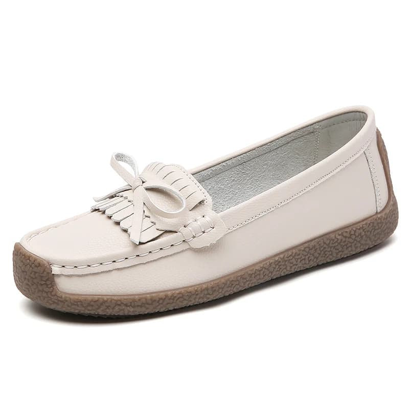Nuovo grande formato 100% pelle bovina Mocassini da donna Scarpe in pelle scarpe sportive casual Moda Leggerezza Scarpe da ginnastica vulcanizzate da donna