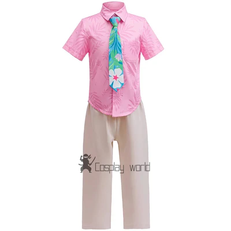 Nick Wilde Costume Cosplay NATALE Cartoon Fox Nick Costume Camicia Pantaloni Cravatta Vestiti Uniformi scolastiche Set di abbigliamento da palcoscenico per feste