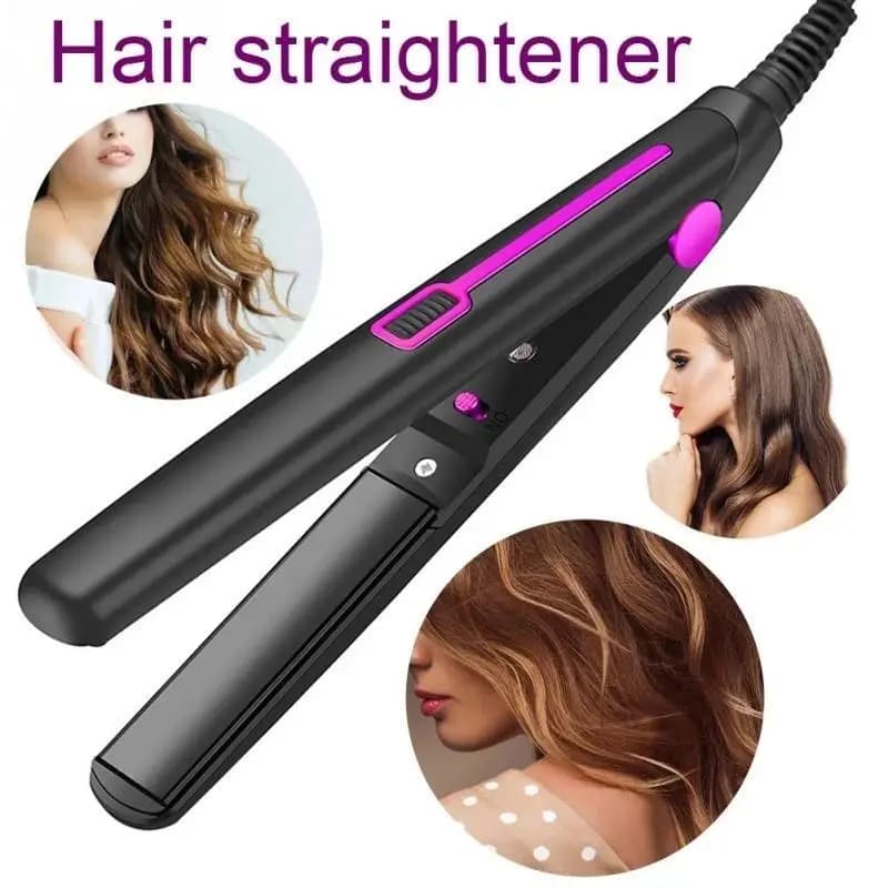 Piastra per capelli professionale in ceramica agli ioni negativi Strumento per acconciature Riscaldamento rapido Ferro per capelli Bigodino 2 in 1 Apparecchio per parrucchieri