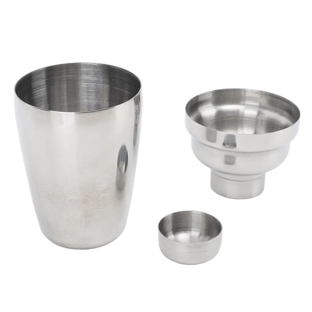 Professional Stainless Steel Cocktail Shaker 250ML Built-In Strainer Drink Mixer Shaker Professional Bar Shaker Restaurant