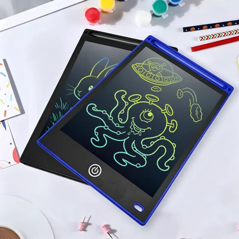 Tablet LCD da 12 pollici per disegnare, tablet per scrittura a mano, lavagna elettronica, lavagna per schizzi, giocattoli educativi per bambini dai 3 ai 12 anni, regali per bambini