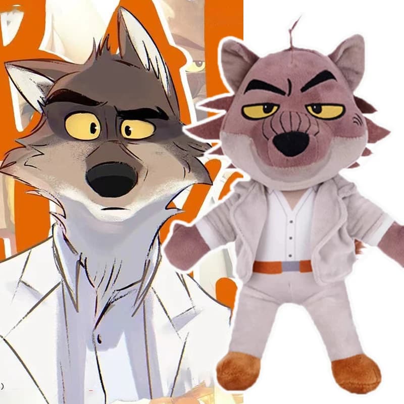 I cattivi ragazzi Mr Wolf giocattoli di peluche Kawaii lupo serpente piranha peluche carino anime animali bambole di pezza ot intorno al film regalo di Natale