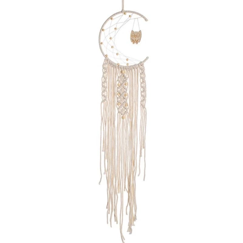 Woven Tapestry Dream Catcher Handmade Pendant Home Living Room Bedroom Wall Hanging Stars Moon Decoration Hanging Cloth
