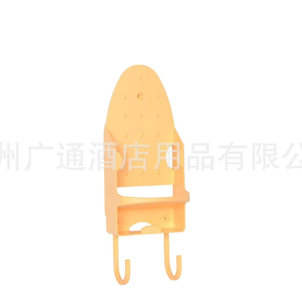 Plastic Iron Hanger Holder Hotel Ironing Board Storage Hook Combo for Guest Room Organizer