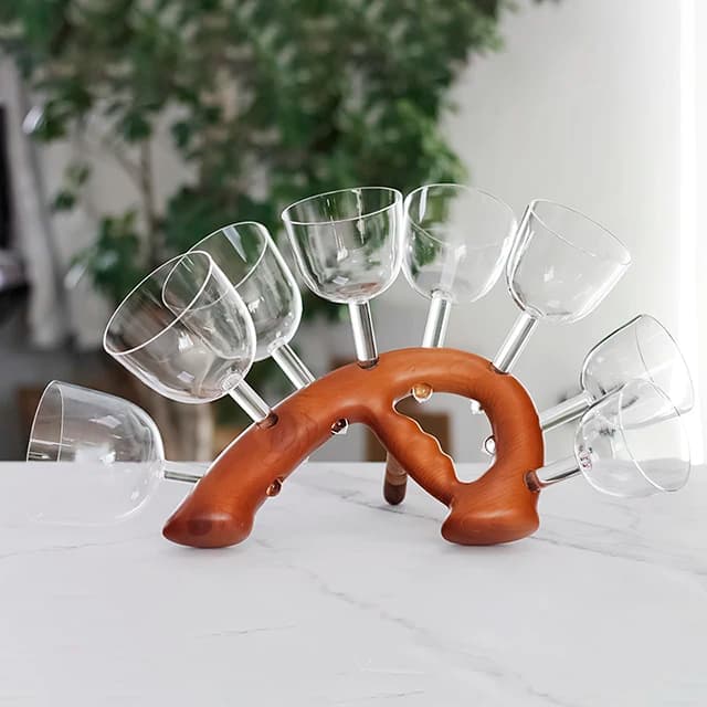 Crystal Singing Bowl Handle Set Sound Healing Tools Transparent Bowl Handheld Yoga Meditation Sound Bowl Chakra Crystal