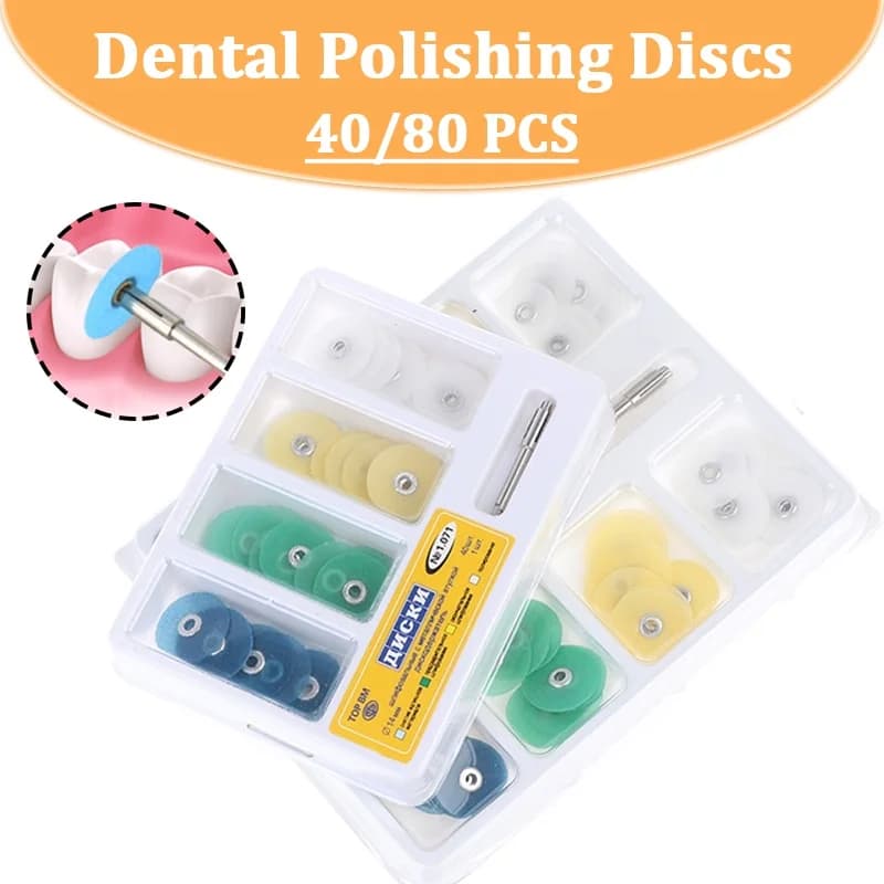 Dental polishing discs Gross spindle strips Dental materials Teeth whitening tools