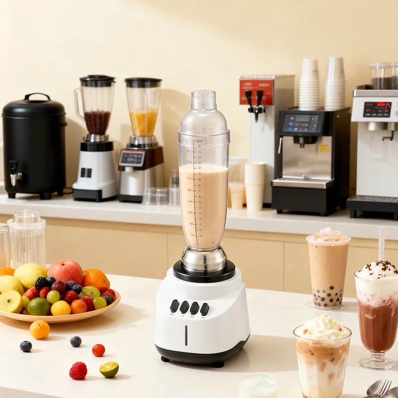Multifunction Milkshaker Milkshake Bubble Tea Stirring Machine Drink Milk Foam Mixer Blender Smoothie Maker