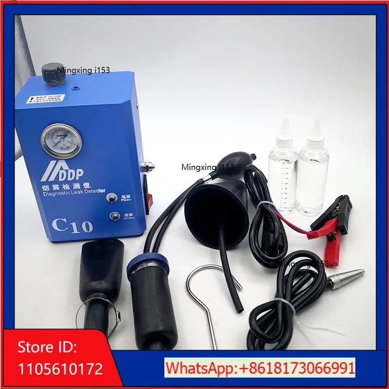 Automotive engine smoke leak detector Diagnostic leak detector Automotive engine analyzer for maintenance