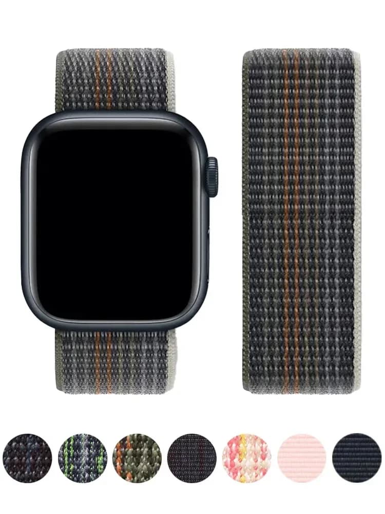 Cinturino in nylon per cinturino Apple Watch Correa Series 9 8 Se 7 Ultra 2 Accessori Iwatch 44 mm 40 mm 49 mm 45 mm 41 mm Cinturino