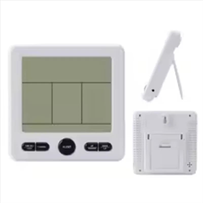A68Z Stazione meteorologica wireless da uno a tre Schermo a colori Monitor di allarme Termometro digitale per interni ed esterni Andhygrometro