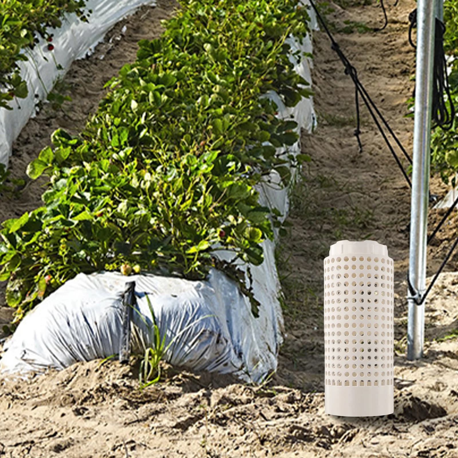 1/2pcs Contenitore per compost per esterni Contenitore per compost per insetti per giardino Tubo per composti per insetti in PVC salvaspazio da giardino per vasi da fiori da giardino