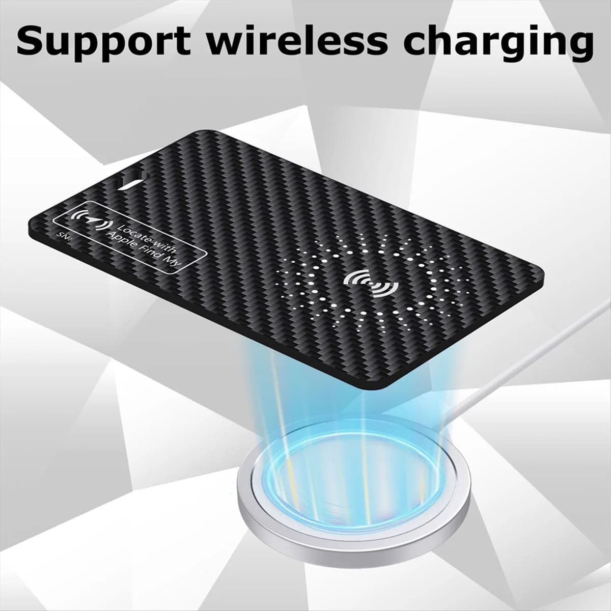 A72P Ultra-thin Wallet Localization Anti-Lost Card Localization GPS Smart Tags to Find my device card Wireless charge IP68