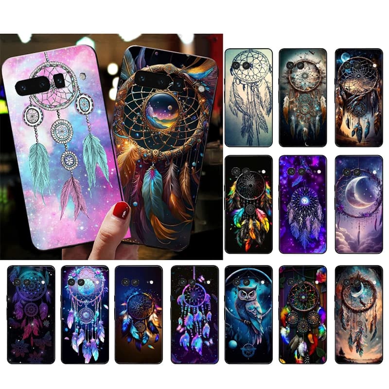 Phone Case For Google Pixel 10 Pro 9 Pro XL 9A 8 7 6 Pro Pixel 8A 7A 6A Pixel 8 7 6 5 Dream catcher