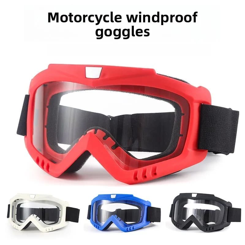 Occhiali da Moto, Maschera da Sci, Occhiali da Motocross, Occhiali da Sole Off-road, Maschera MTB ATV Antivento, Protezione per Ciclismo e Corse