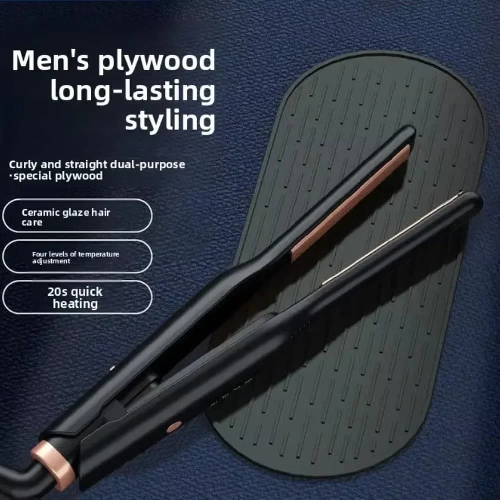 Professional Hair Plate Styling for Ceramic Hair Bigodino for Hair Quick Heating Styling Ceramic Iron for Women and Men