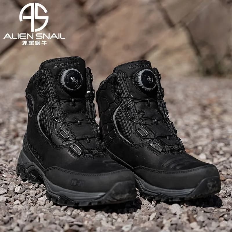 AlienSnail Nuove scarpe da equitazione per moto PD20 Scarpe da trekking per alpinismo Stivali da equitazione per moto da esterno impermeabili e antiscivolo