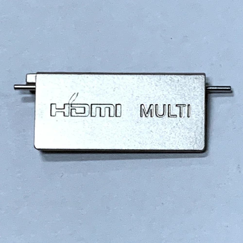 Parti originali per fotocamera Coperchio porta compatibile con HDMI, nero e argento, per Sony ILCE-6000 A6000, ricambio per riparazione fotocamera
