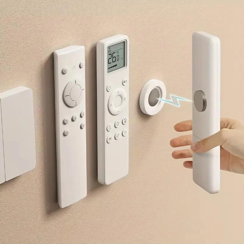 Magnetic Support for Remote Control 3-24 Parts, Magnetic Hook for Air Remote Conservation, Magnetic Clasp Without Drilling
