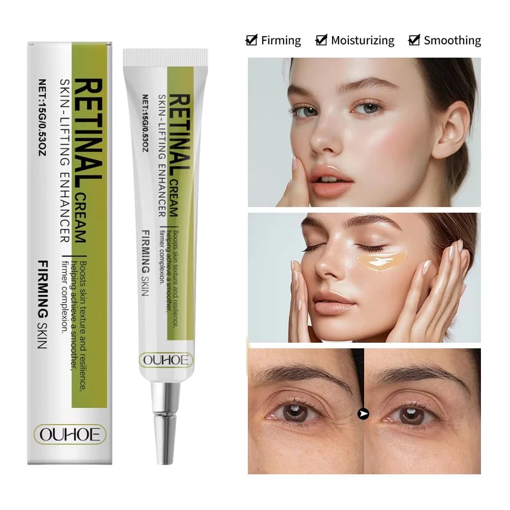 Retinol Brighten Firming Cream Tightening Anti Wrinkle Improve Dullness Redness Sagging Fine Line Moisturize Nourish Skin Cream