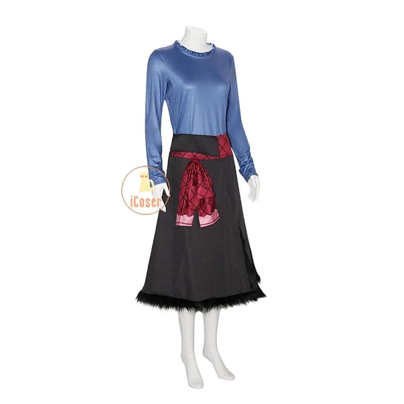 Anime Spice and Wolf Holo Costume Cosplay Parrucca Abito Uniforme Copricapo Orecchie Coda Arco Festa di Halloween per Donne Ragazze Puntelli iCosera
