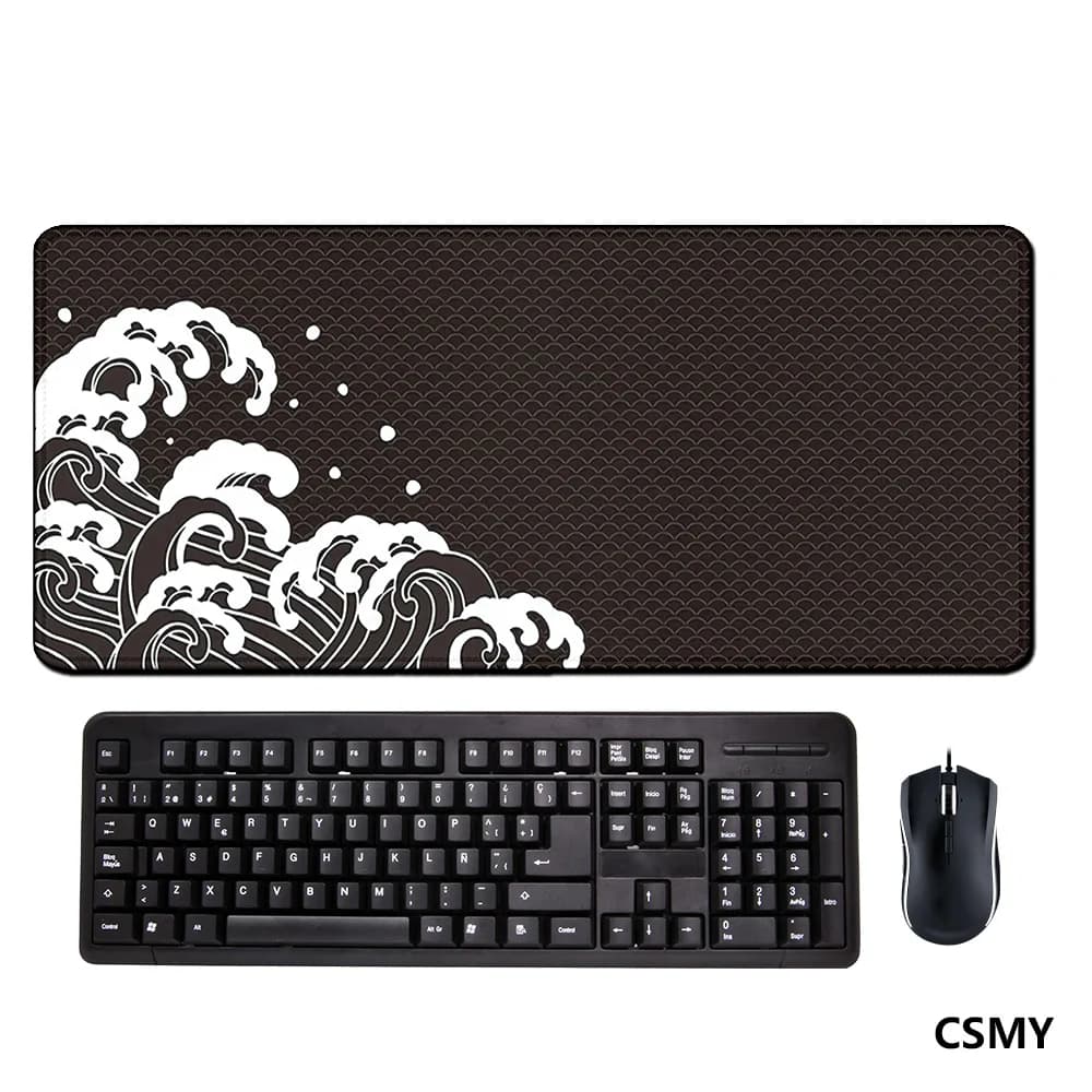 Nigth Mousepad White X-raypad Aqua Control Plus Gaming Mouse Pads Wave Series Laptop Deskmat Office Gamer Carpet kawaii desk pad