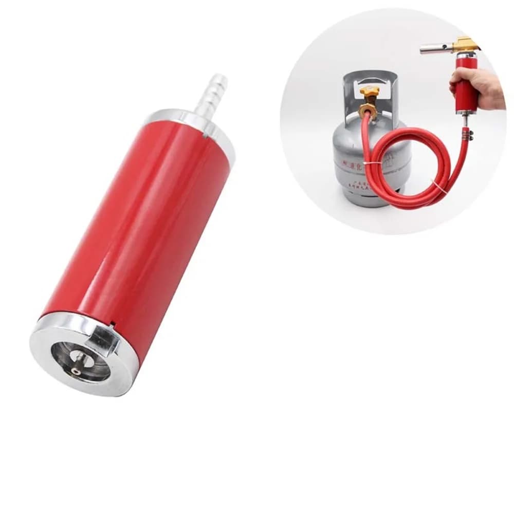 Nuovo adattatore per torcia a fiamma bruciatore a gas fornello da campeggio adattatore per torcia a gas da utilizzare per collegare il serbatoio del gas per cucinare attrezzi da campeggio all'aperto