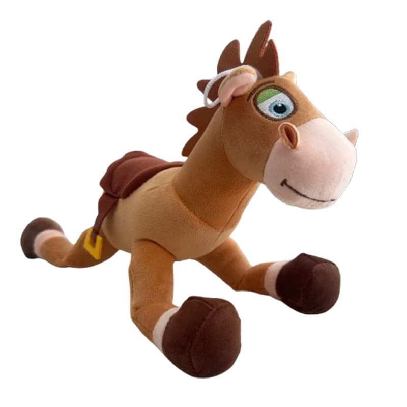 Cute Lying Horse Plush Toy Soft Stuffed Animal Doll Cartoon Movie Character for Kids Home Sofa Decor Ideal Children's Birthday P