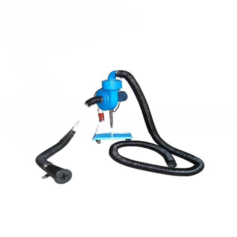 attrezzatura per il trattamento del purificatore d'aria a carbone attivo per officina mobile per auto a terra per estrazione di scarico