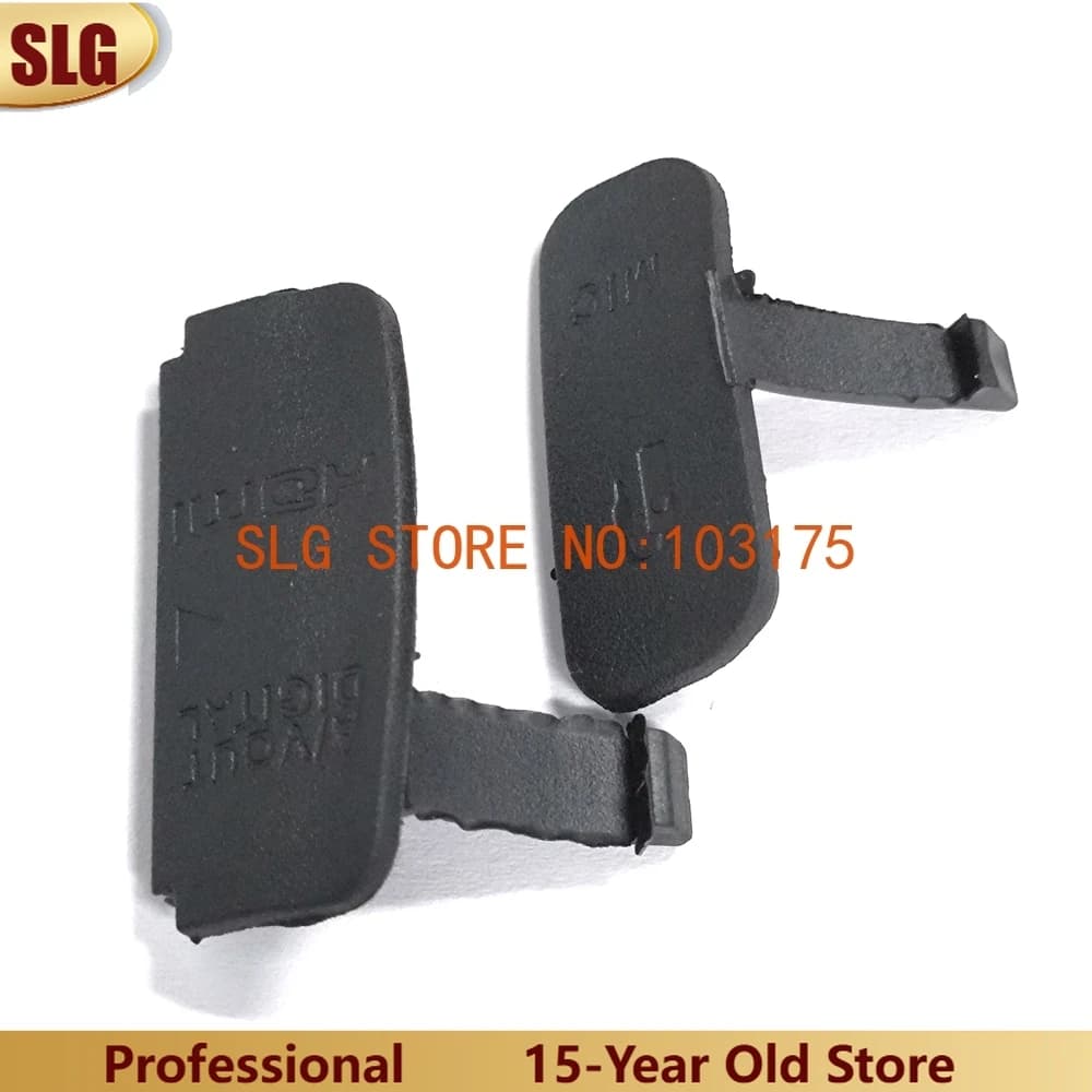 NEW USB/AV OUT/Compatible HDMI/MIC Rubber Cover for Canon EOS 600D Rebel T3i Kiss X5 Part of Digital Camera