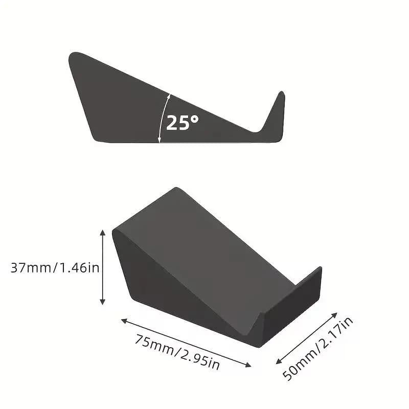 B*New 2Pcs Universal Soundbar Stand Base For Desktop Monitor Speaker TV Audio Speaker Bracket Feet Adjustable Audio Support
