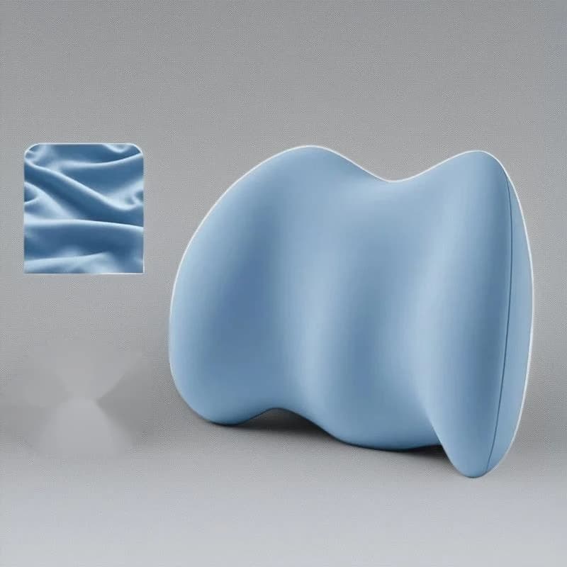 Cuscino di supporto lombare per dormire Cuscino ergonomico per la vita Cuscino per il riposo del letto Cuscino ortopedico per alleviare il mal di schiena Cura della colonna vertebrale piatta