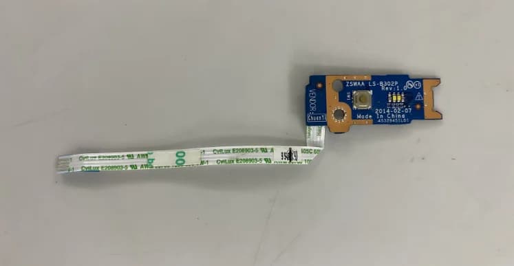Original power switch card with cable for TOSHIBA C55-B C50-B C55T-B C50D-B C55D-B switch card LS-B302P