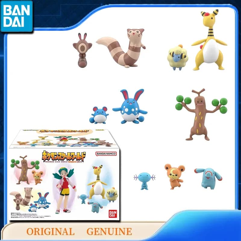 Bandai Originale Genuino GUNDAM POKEMON SCALA WORLD CRYS DENRYU MARIL UPAH Anime Action Figure Giocattoli Per Bambini Regalo Modello Ornamenti
