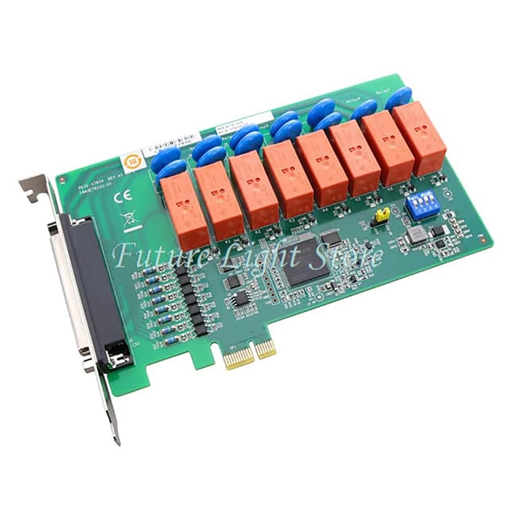 Scheda di acquisizione dati PCIE-1761H a 8 canali con ingressi digitali isolati a relè per controllo movimento