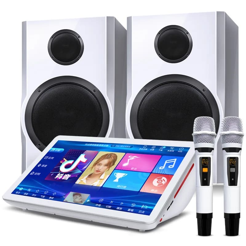 ZJZ Mini lettore karaoke professionale per home theater con touch screen HDD da 8 TB Five One KTV Sistema di macchine per karaoke cinesi