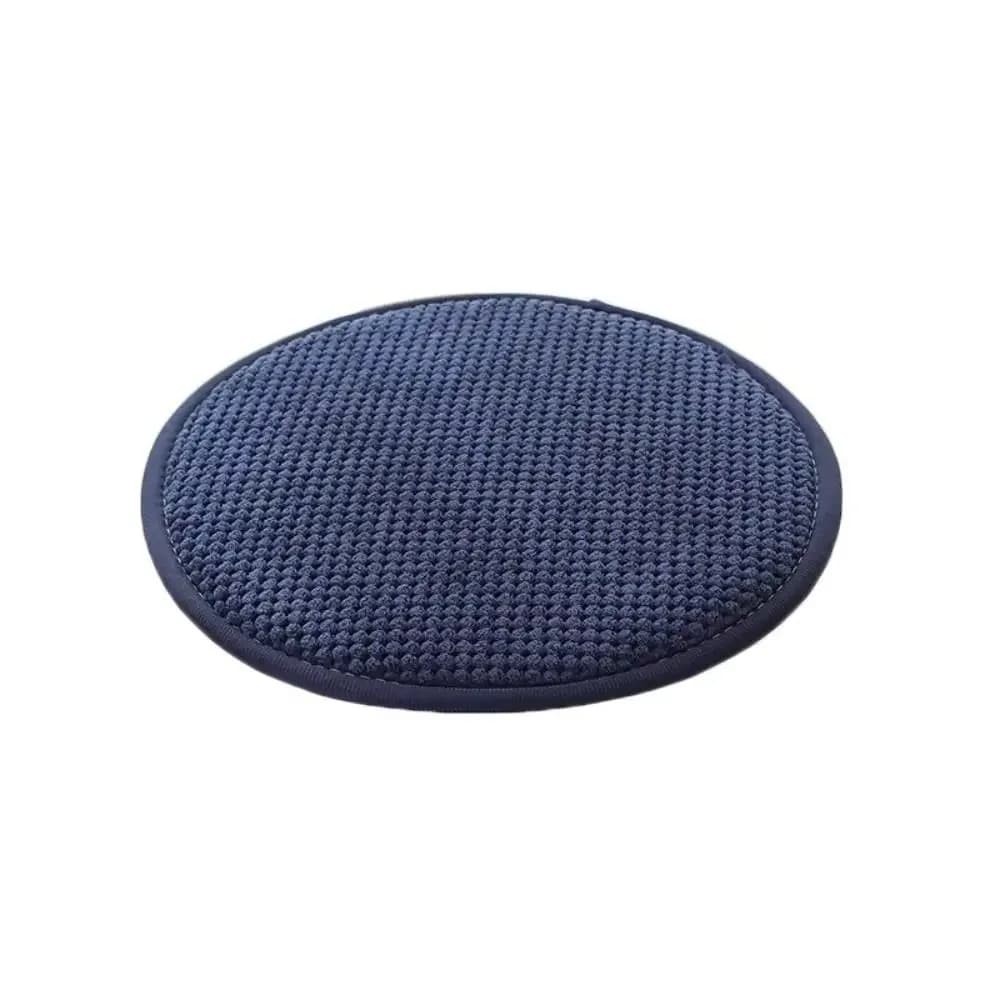 Cozy 25/35cm Seat Pad Solid Color Soft Chair Cushion Thick Non-slip Round Cushion Winter Season
