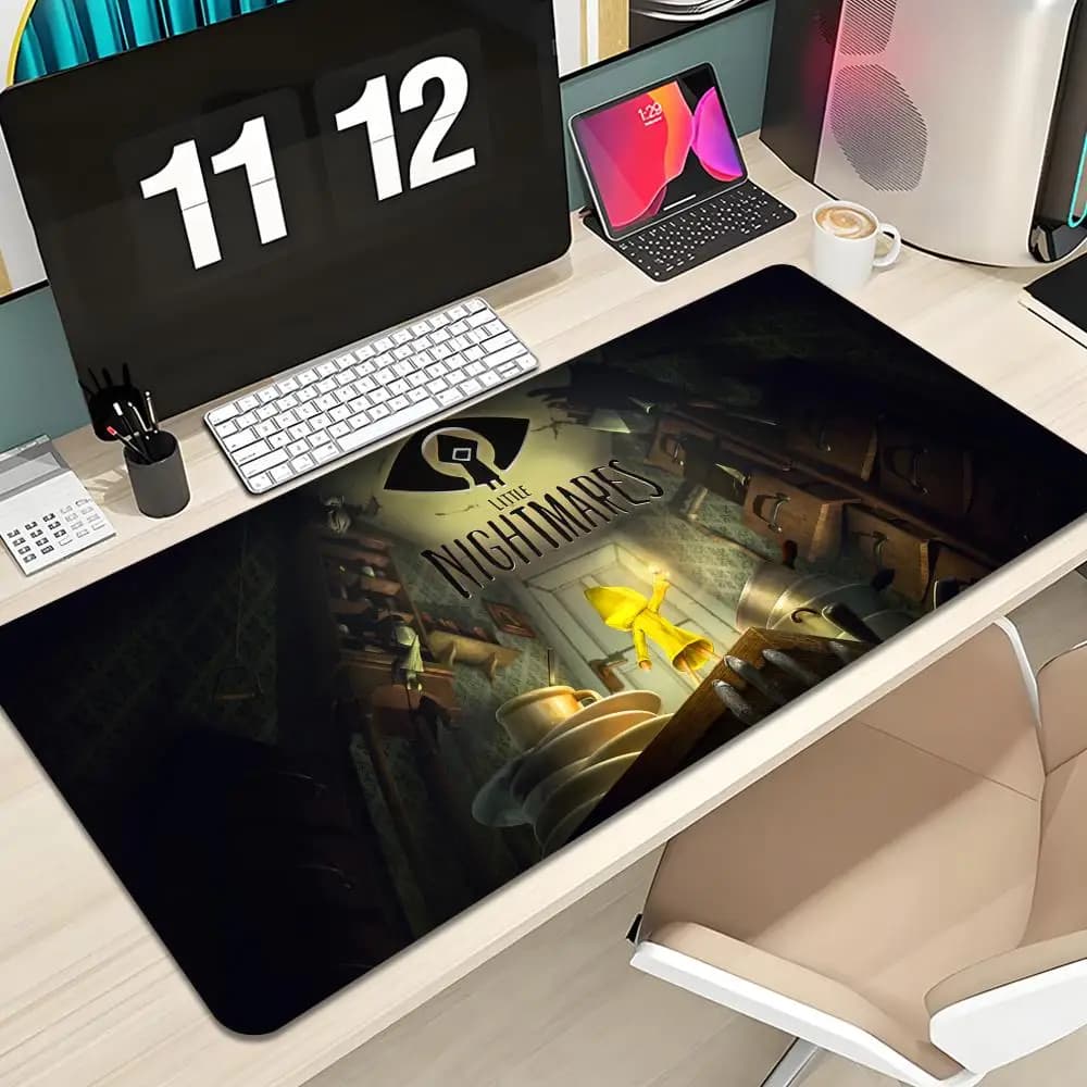Gamer Little Nightmares Mouse Pad Tastiera Mousepad lauge 1200X600 mm Tappetino da scrivania PC Gamer Ufficio Tappeto Tavolo di casa pad