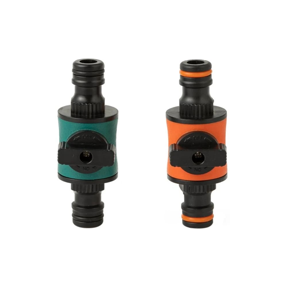 1 Pezzo Valvola di Chiusura per Tubo da Giardino da 16MM, Adattatore per Tubi in Plastica, Raccordo Rapido per Irrigazione e Lavaggio Auto