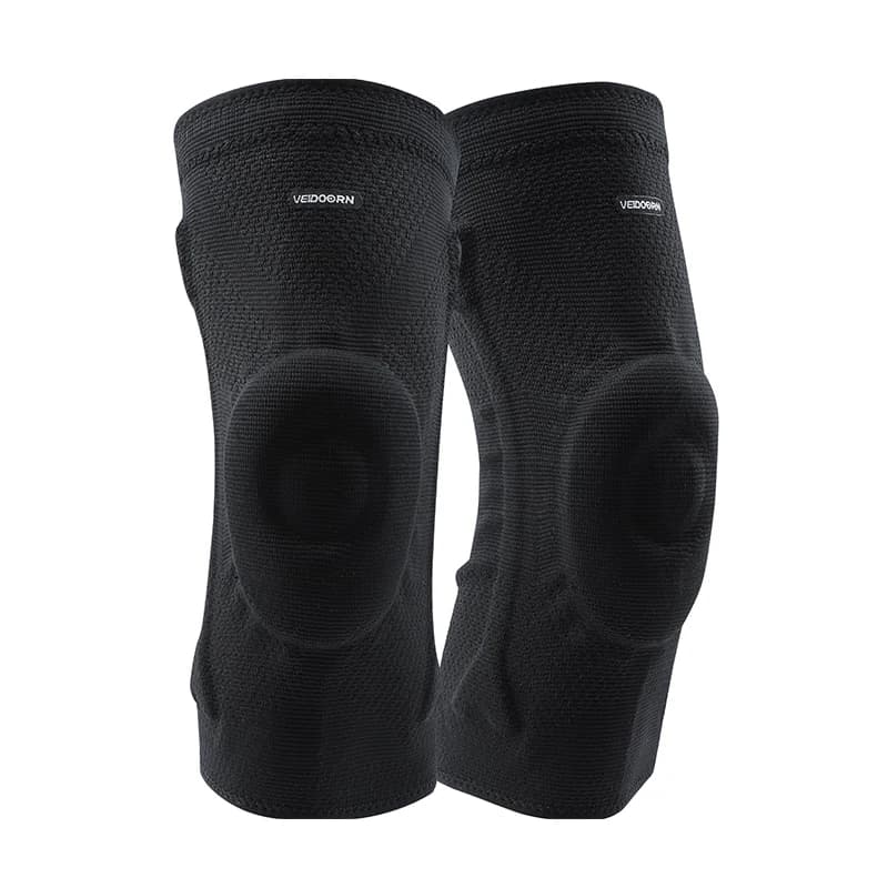 Ginocchiera professionale per ginocchiera a compressione da basket con ginocchiere da pallavolo sportive a molla in silicone