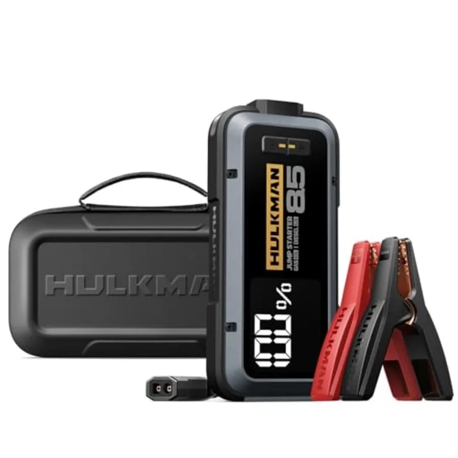 Avviatore di emergenza portatile intelligente Alpha85 con custodia protettiva in EVA Alpha Bag per parti di emergenza della batteria del veicolo affidabili in Emer