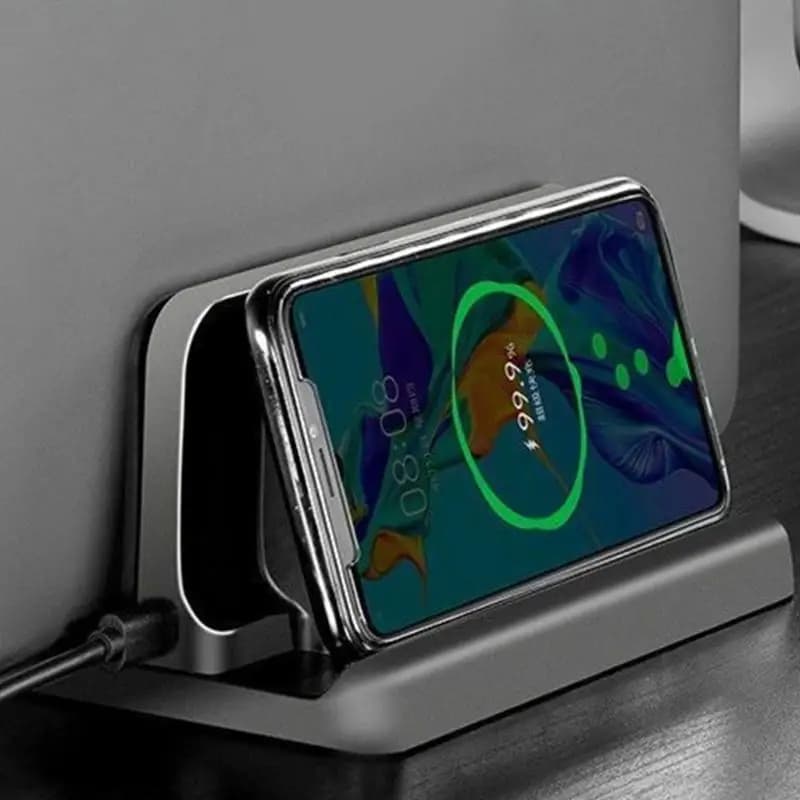 Supporto per laptop verticale per porta laptop scrivania risparmio per laptop regolabile F19E