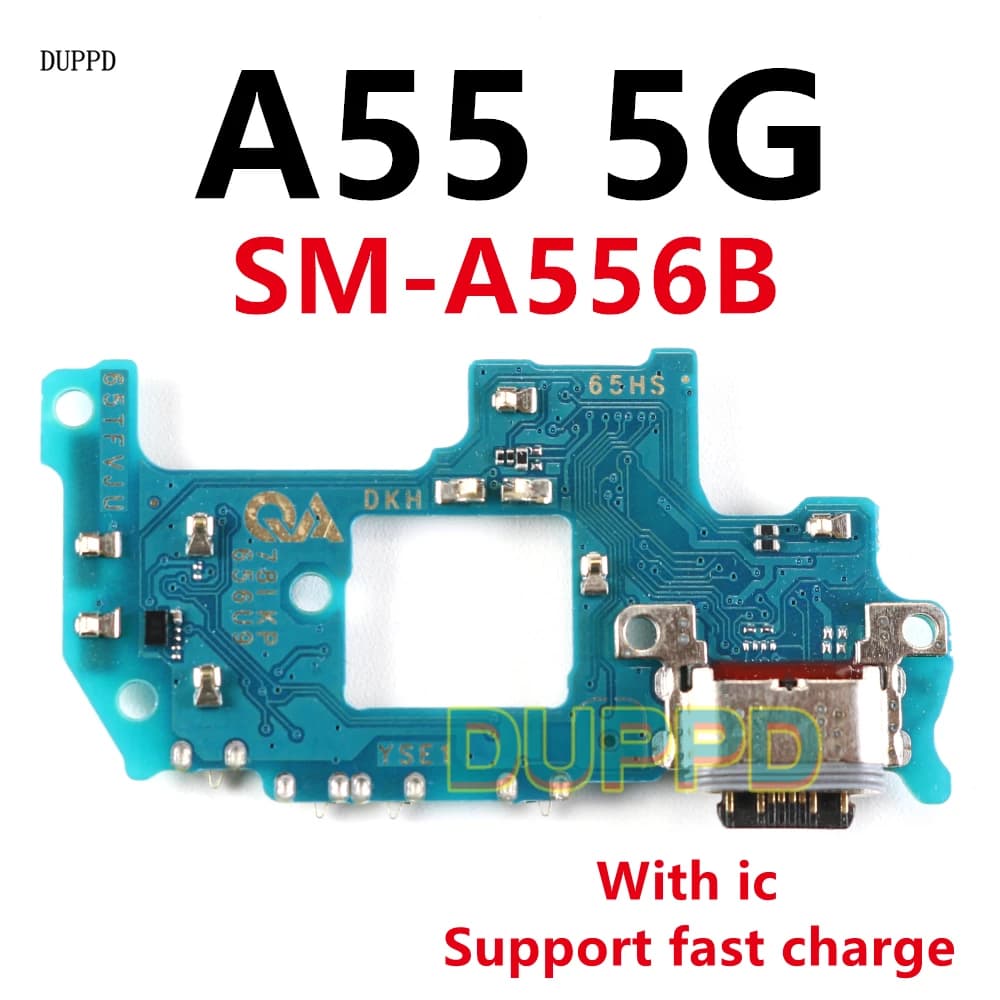 For Samsung Galaxy A55 A556 A556B A556V A556E 5G USB Charger Dock Connector Charging Port Board Flex Cable 25W