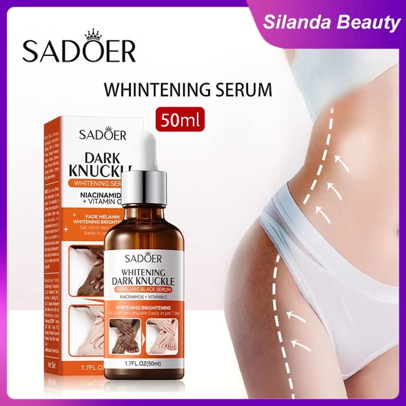 Silanda Beauty 50ml Whitening serum for dark knuckles Niacinamide Vitamin C Brightening Essence for body Sympathomics Korean skin care products