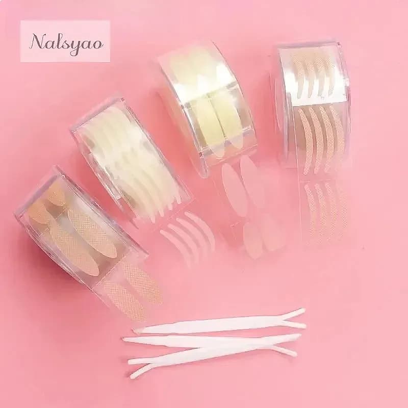 Double Fold Eyelid Tape Invisible Lace Eyelash Extension Self-Adhesive Under Eye Shadow Patch Beauty