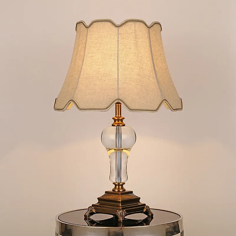 Fascia alta, lega di zinco, stile europeo, moderno, semplice, lampada da scrivania, camera da letto, comodino, pavimento