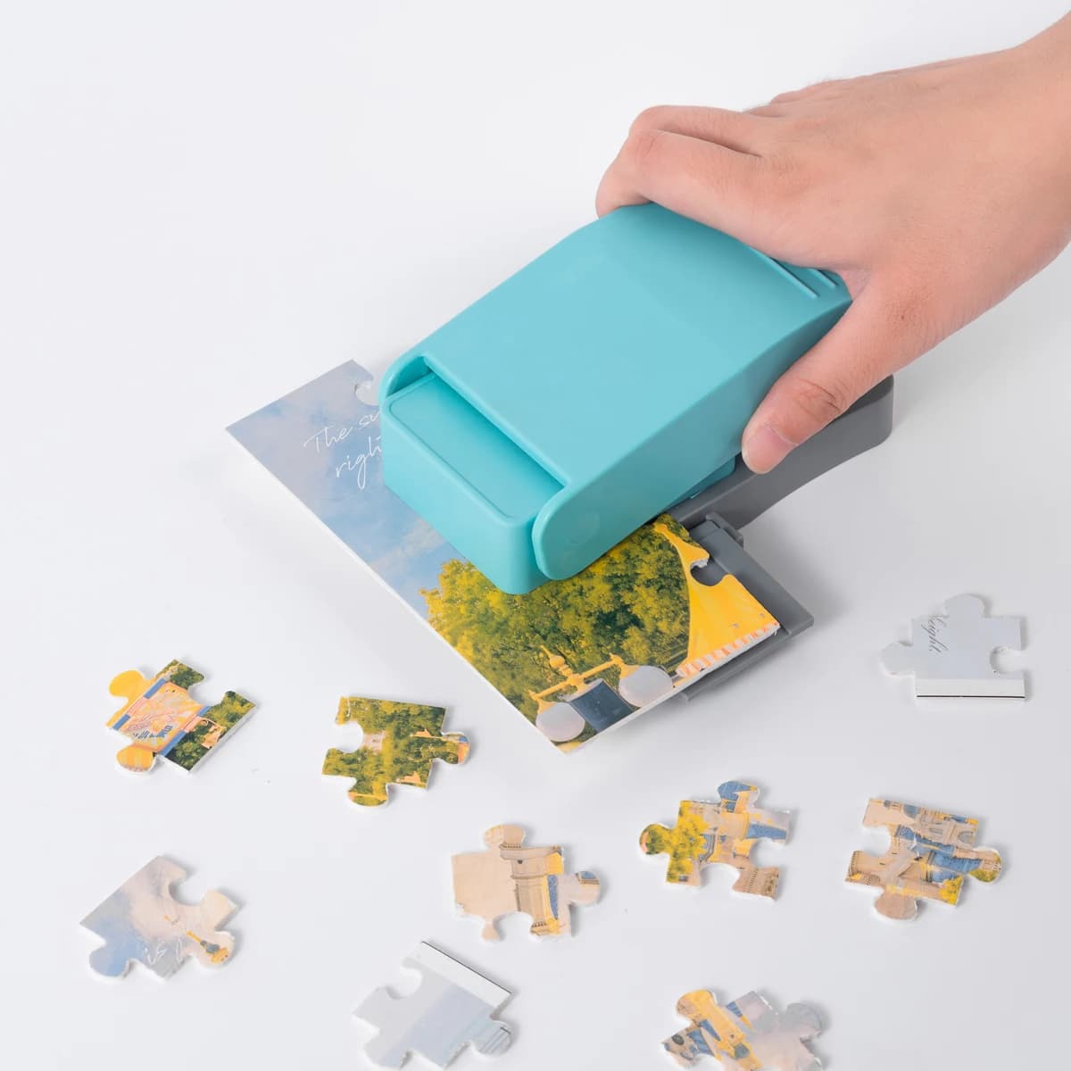 Nuova Macchina Creativa per Creare Puzzle, Fustella per Fiori in Rilievo, Giocattoli Educativi per Bambini, Materiali Fai-da-Te, 1 Pezzo