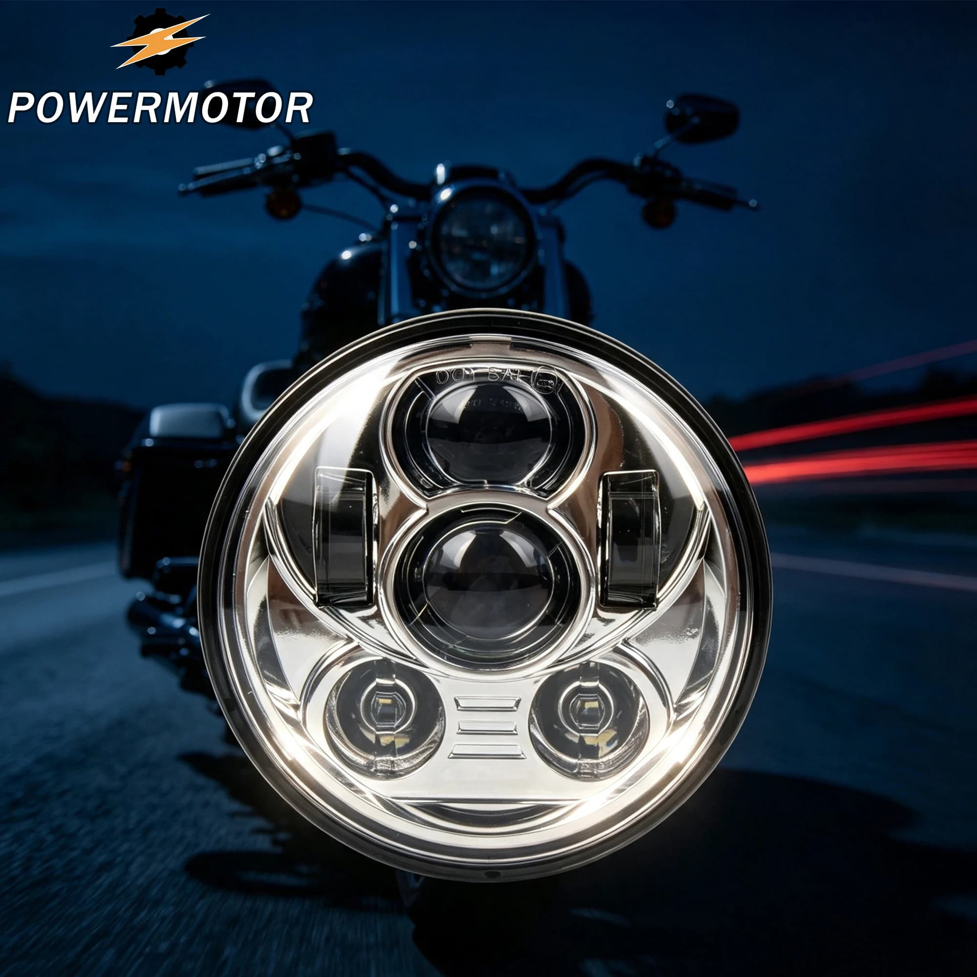5.75 Inch Motorcycle Led Headlight DRL for Sportsters XL XG XR VRSCD Dyna Softail Sportster 883 XL883 Motor HeadLamp Modified