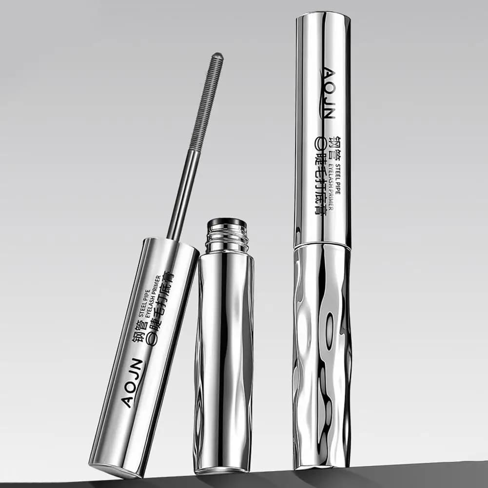 Steel Pipe Mascara Silk Fiber Waterproof Black Extensions 24 Hour Curling Primer Durable Long Makeup Eyelashes Y2L9
