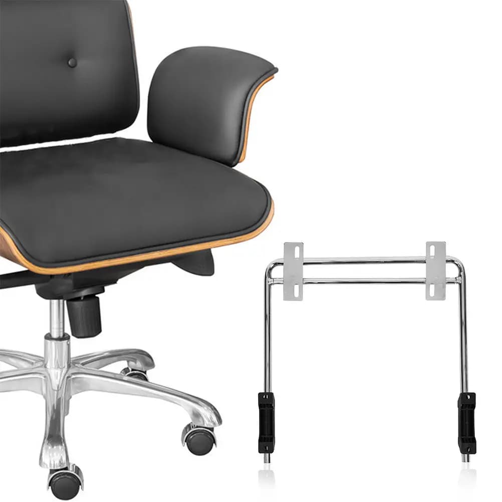 Swivel Chair Footrest Expansion Bracket Rotatable Extendable Foot Pad for Office Gaming Chair Foot Support Adjustable Footrest