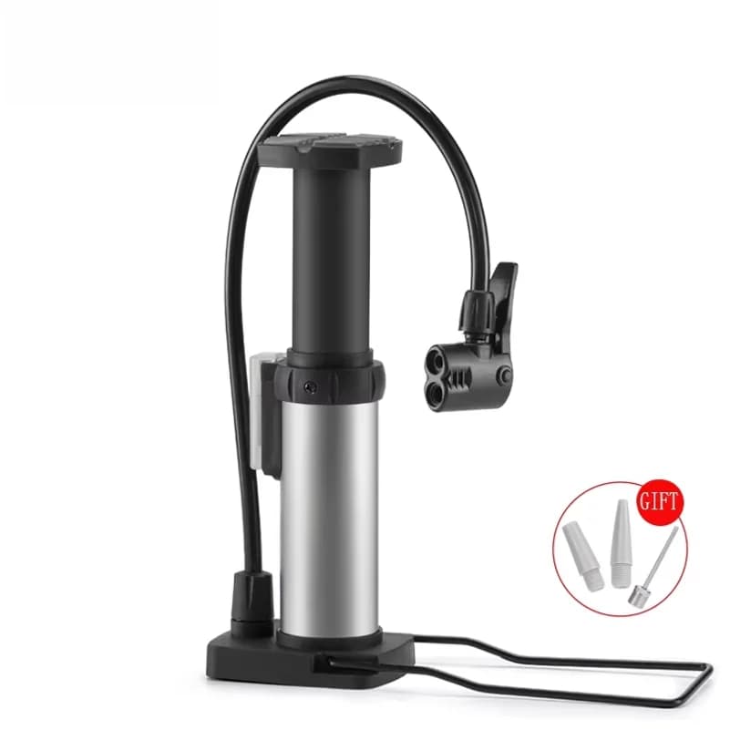 Bicycle Pump Portable Mini Hand Pump Cycling Air Pump Bike Pump MTB Mountain Bike Pump 100PSI Inflator Foot Bomba